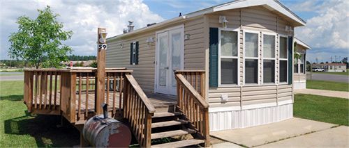 Red Shoes Rv Park And Chalets Kinder Exterior foto